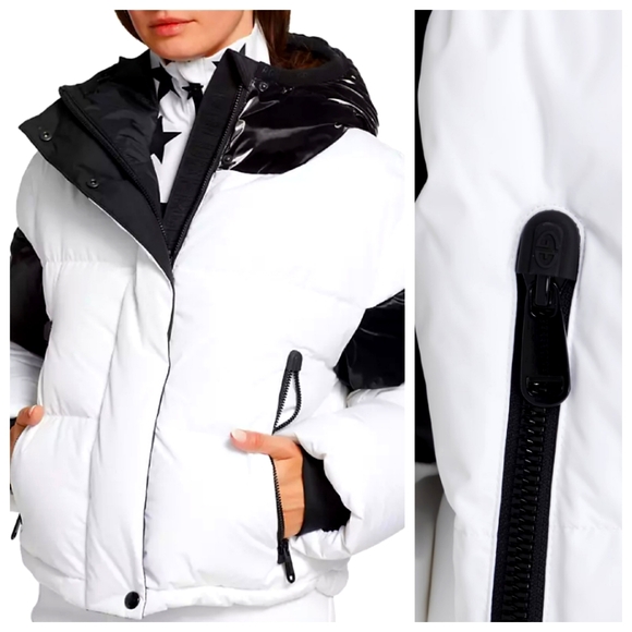 Goldbergh Arleth Ski Jacket Black White Goldbergh Quilted Arleth Ski Jacket - Picture 9 of 16